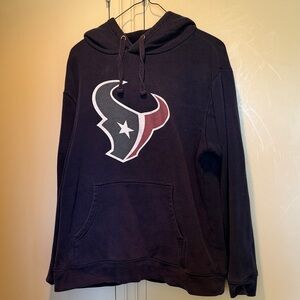 Vintage Navy Houston Texans Hoodie with Team Logo